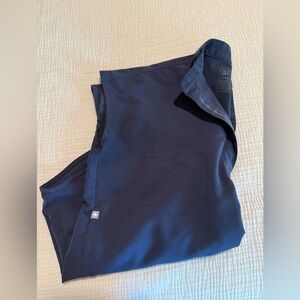 FIGS XXS Quiet Navy Rafaela Scrub Top